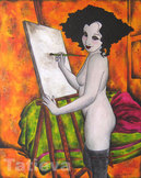 Sarah &agrave; l'Atelier